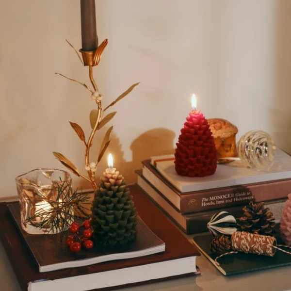 Weihnachtsbeleuchtung & Kerzen