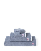 LEXINGTON Original Handtuch gestreift, Weiß/ Marineblau