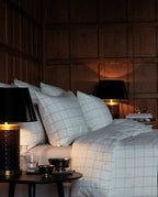LEXINGTON Hotel Light Flannel Bettdecken-Bezug