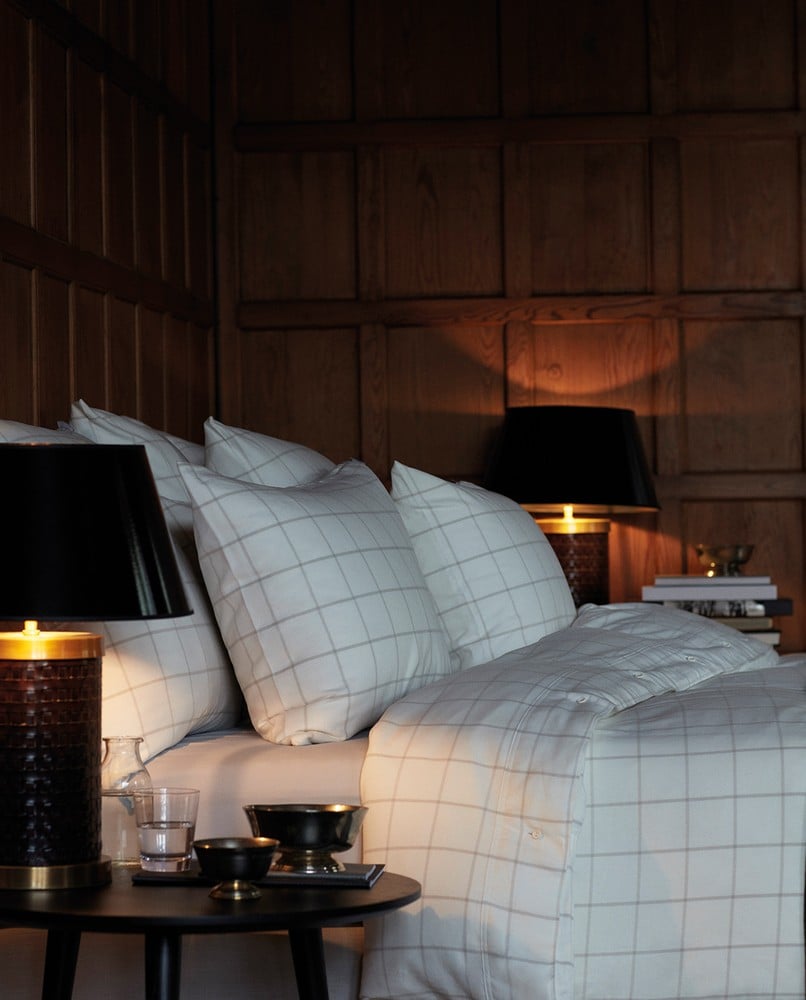 LEXINGTON Hotel Light Flannel Bettdecken-Bezug