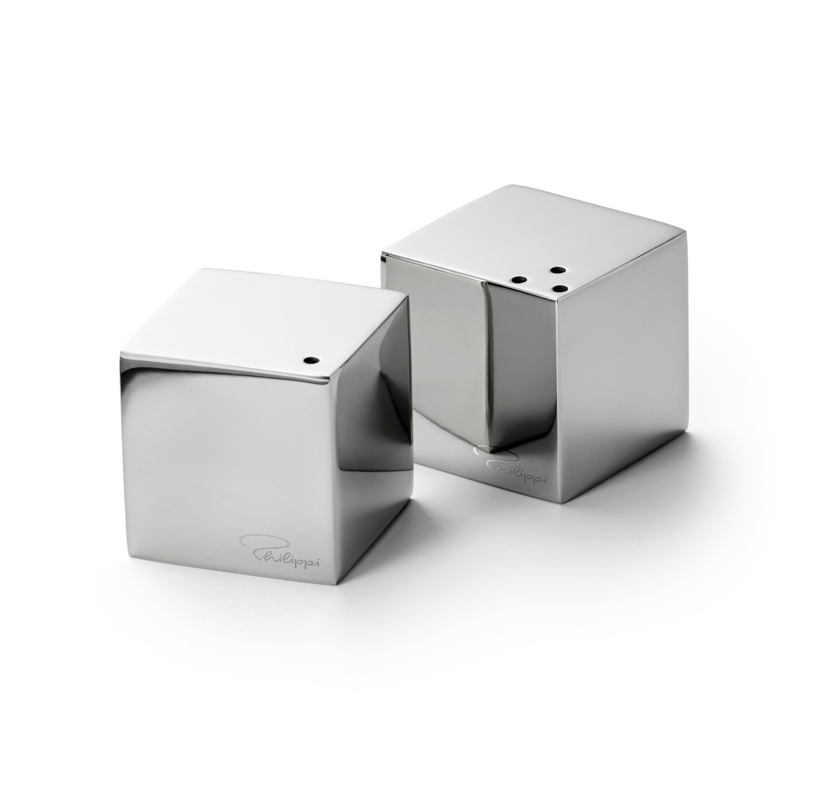 Philippi Cube Salz und Pfeffer Set 2tlg