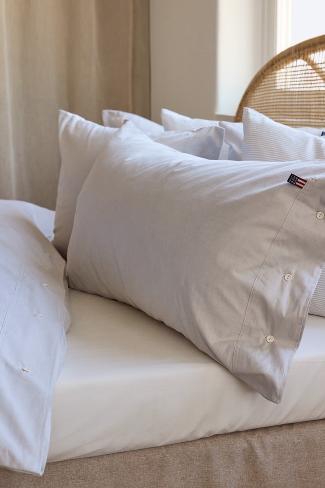 Lexington American Pin Point Kopfkissenbezug aus Oxford-Cotton