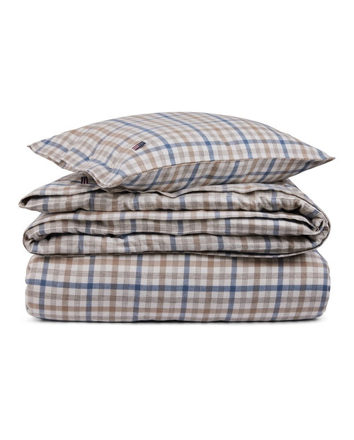 Lexington Checked Bettwäsche-Set aus Baumwoll-Flanell