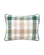 Lexington Checked Recycled Cotton Kissen mit Füllung