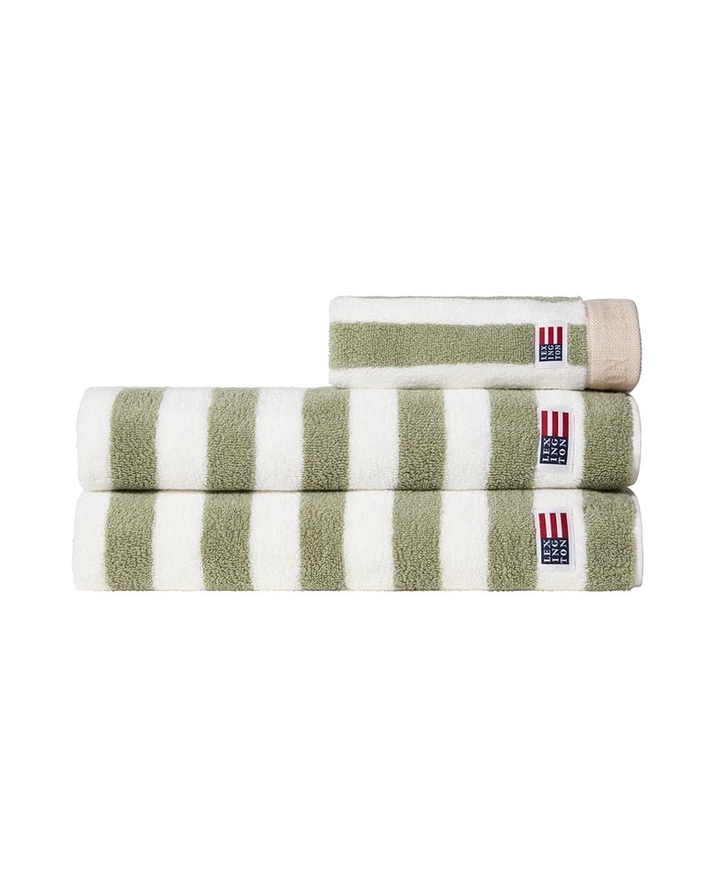 Lexington Block Striped Badetuch