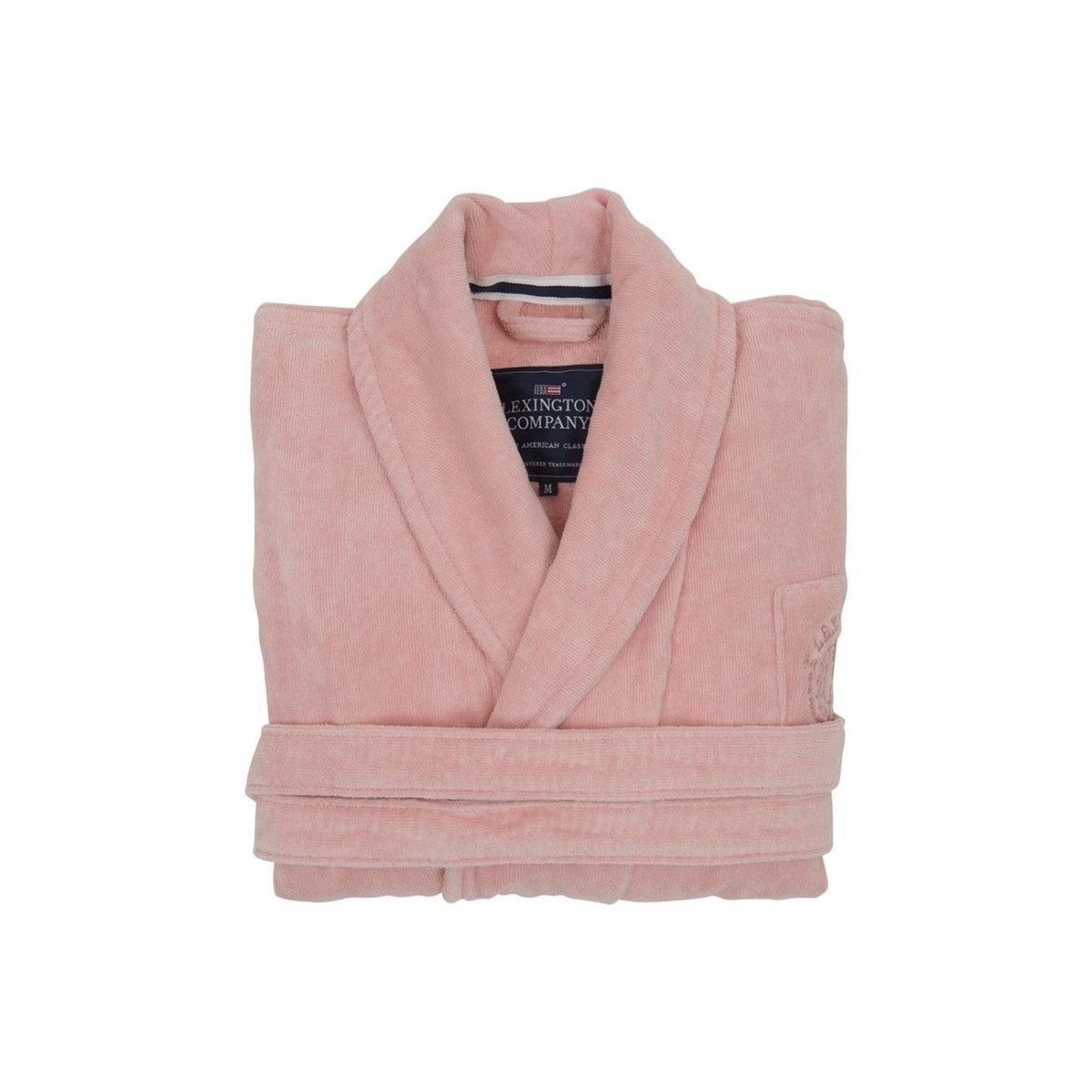 Lexington Hotel Velour Bademantel mit Schalkragen