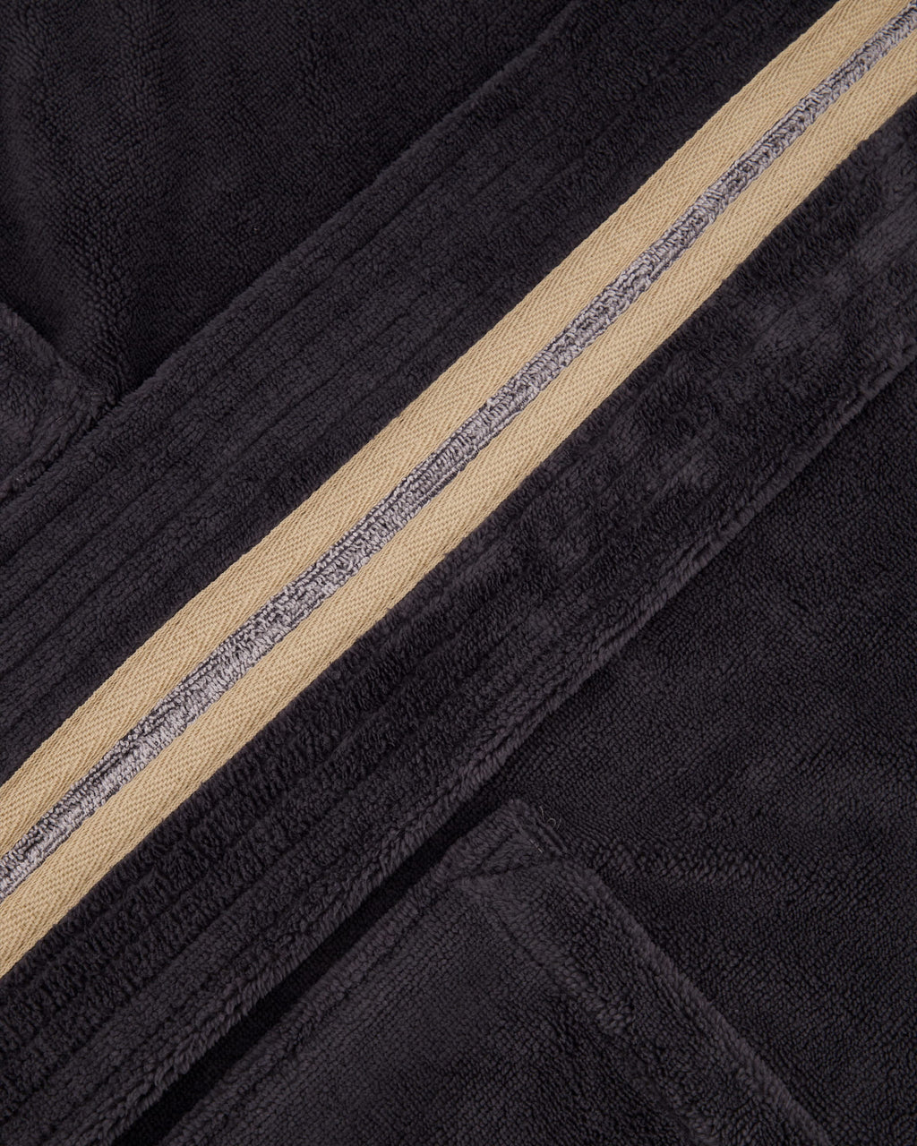 Cawö 831 Herren Bademantel mit Kapuze – Baumwolle