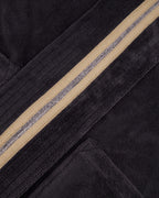 Cawö 831 Herren Bademantel mit Kapuze – Baumwolle