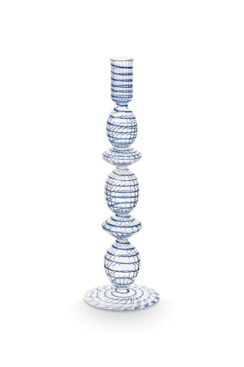 PiP Studio Kerzenständer Glas Swirl