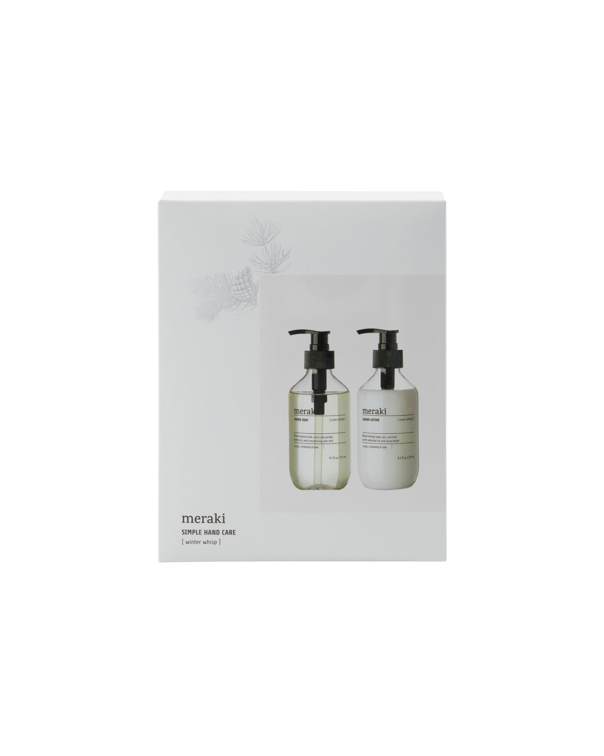 Meraki Winter Whisp Geschenkbox mit Handseife & Handlotion