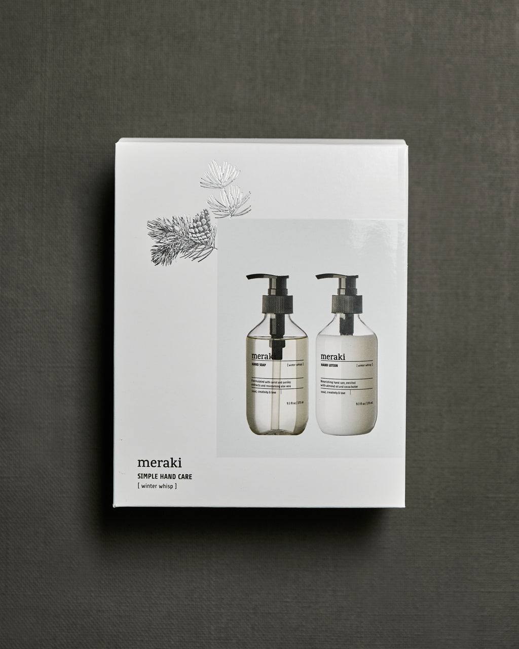 Meraki Winter Whisp Geschenkbox mit Handseife & Handlotion