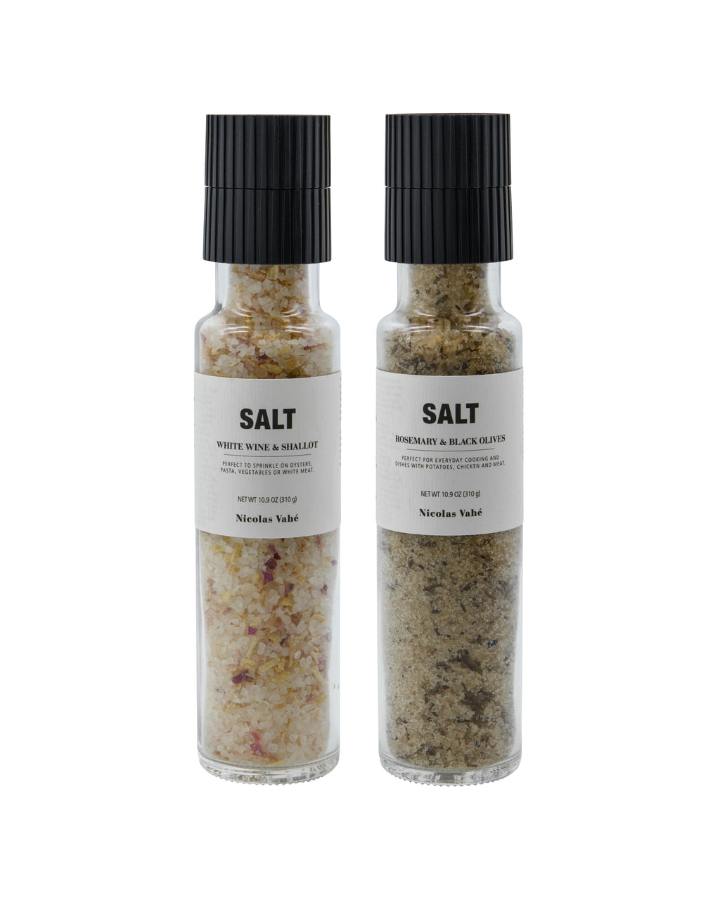 Nicolas Vahé Salz white wine & shallots + salt rosemary & olives Geschenkbox