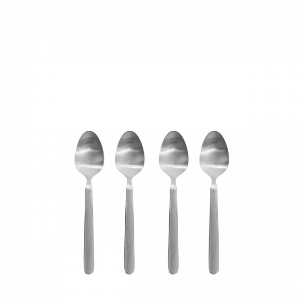blomus STELLA Espressolöffel 4er-Set – Edelstahl matt