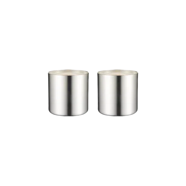 blomus FRABLI Nachfüllkerzen Cotton Island 2er-Set L – Baumwolle