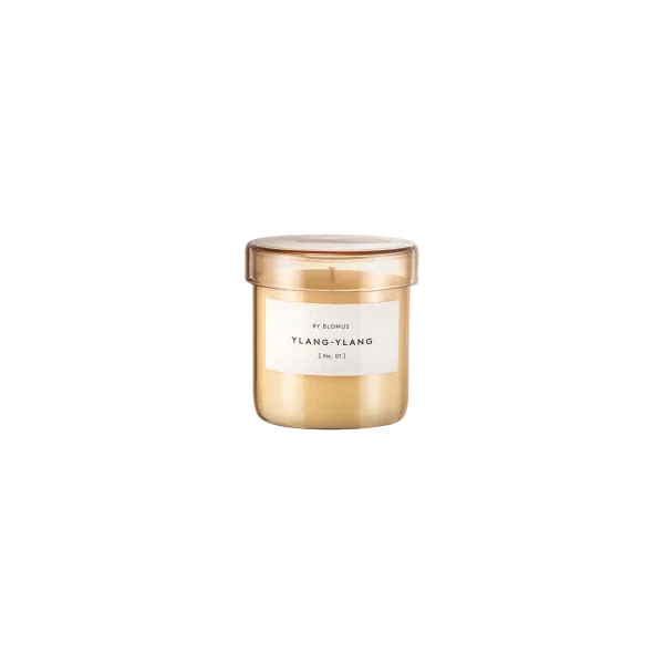 blomus VALOA Duftkerze Ylang-Ylang misty rose – Soja Naturwachs