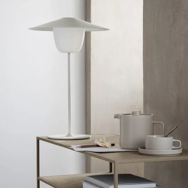 blomus ANI LAMP Akku-LED-Leuchte – Aluminium, outdoor IP44