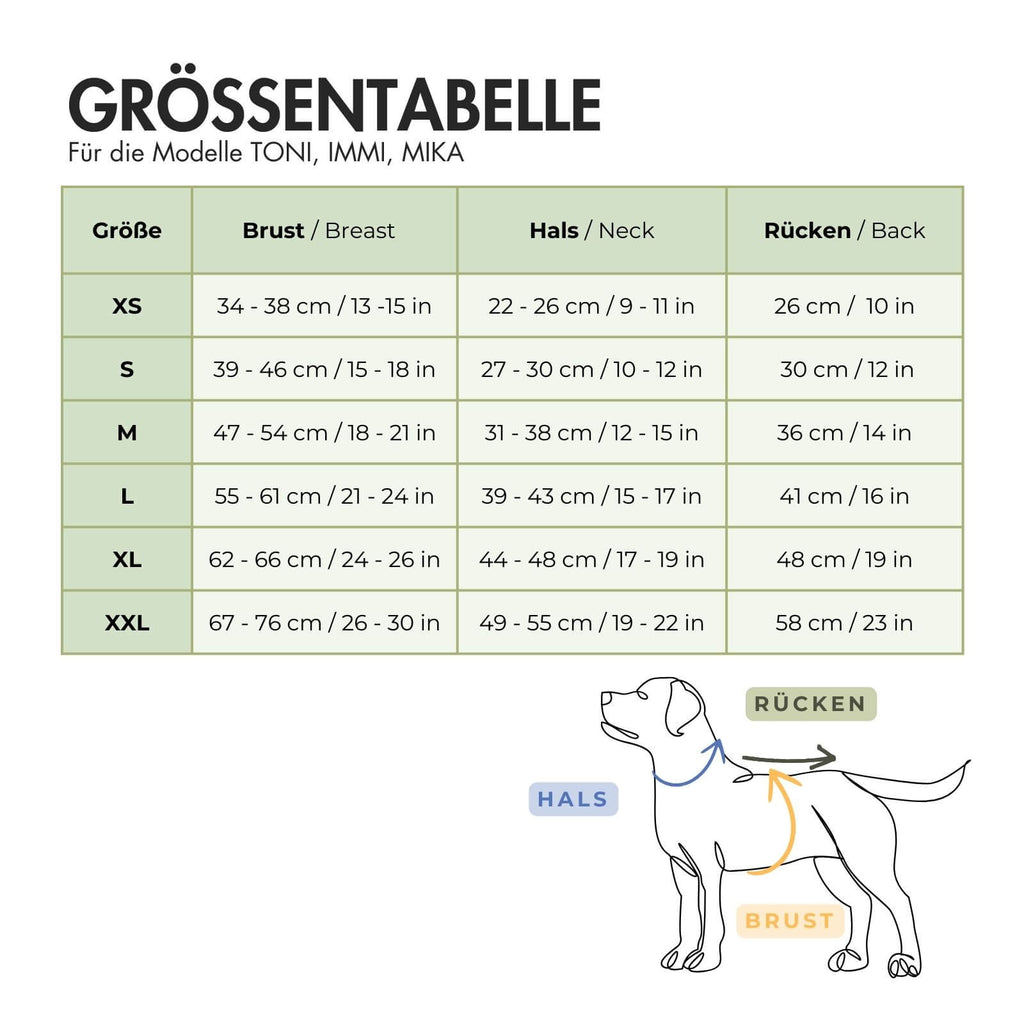 Hundejacke TONI Olive