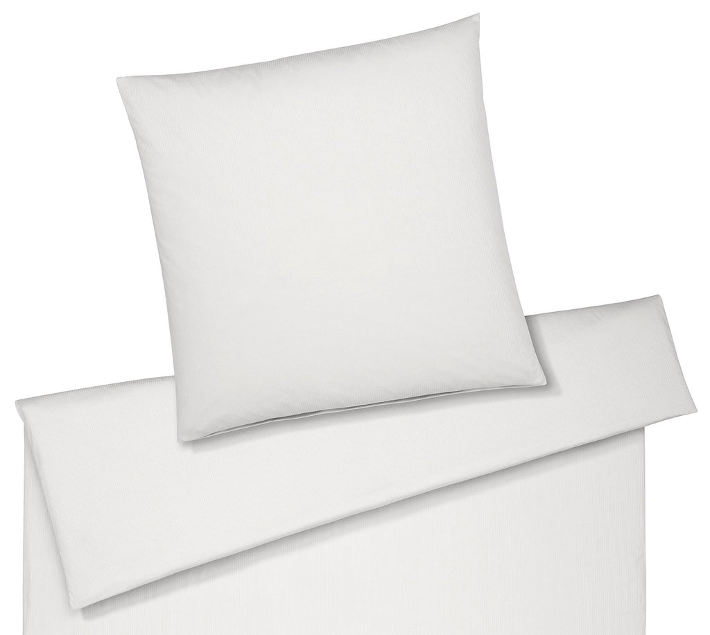 elegante Cord Jersey Bettwäsche-Set