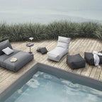 blomus STAY Sonnenliege & Sitzsack-Liege – Kunstfaser, outdoor