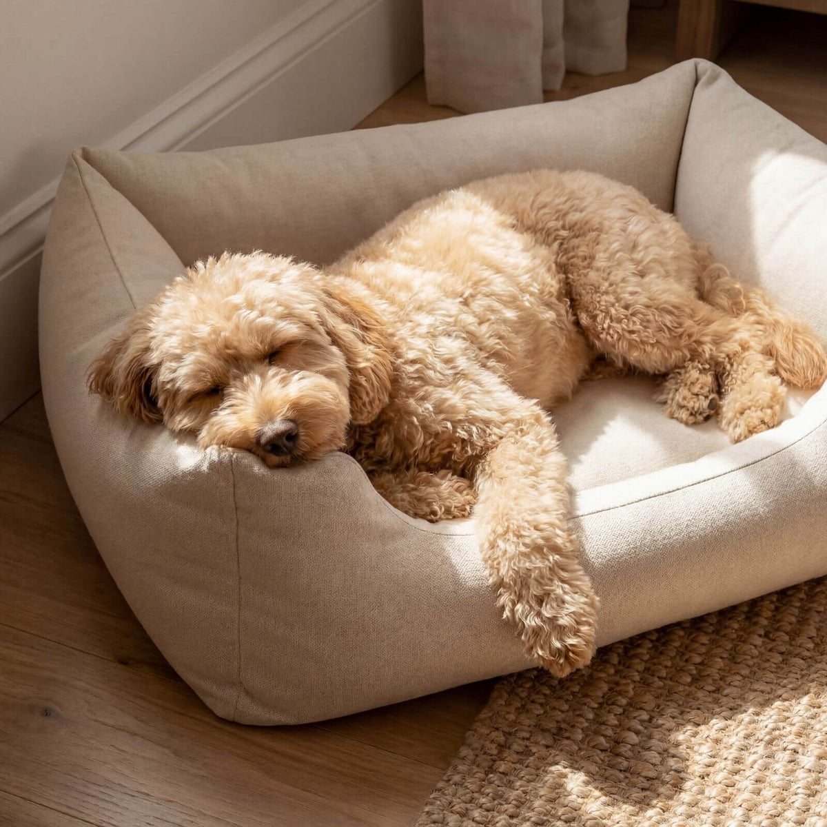 Hundebett EMMA Beige