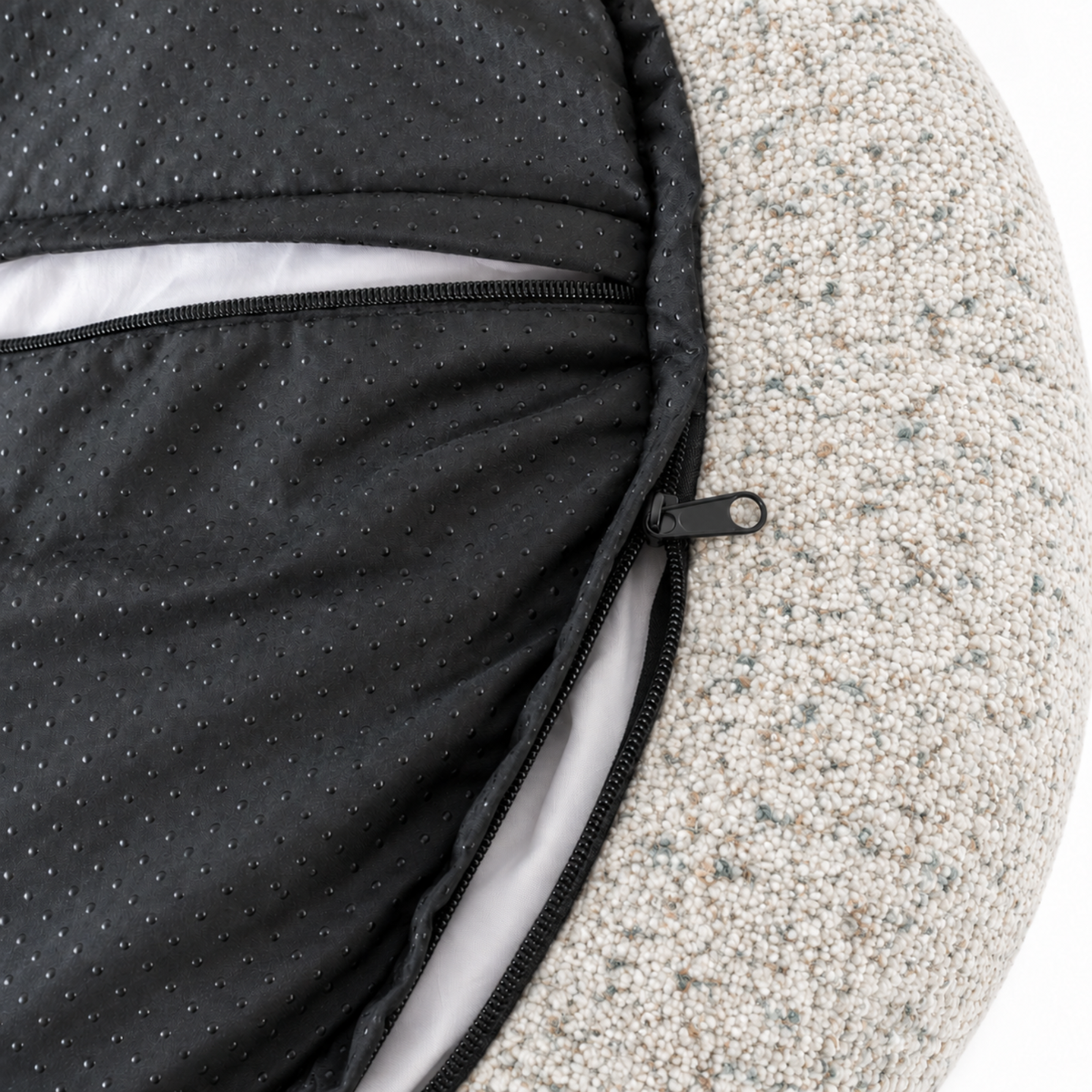 Hundebett LENI Bouclé Beige