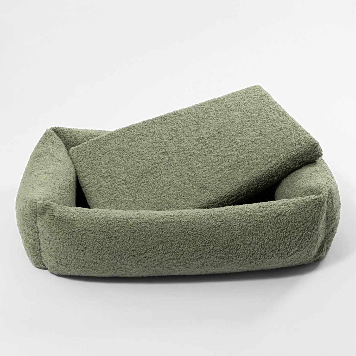 Hundebett SVEN Teddy Olive
