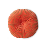 HKliving Round Ripple Kissen – Baumwolle, runde Form