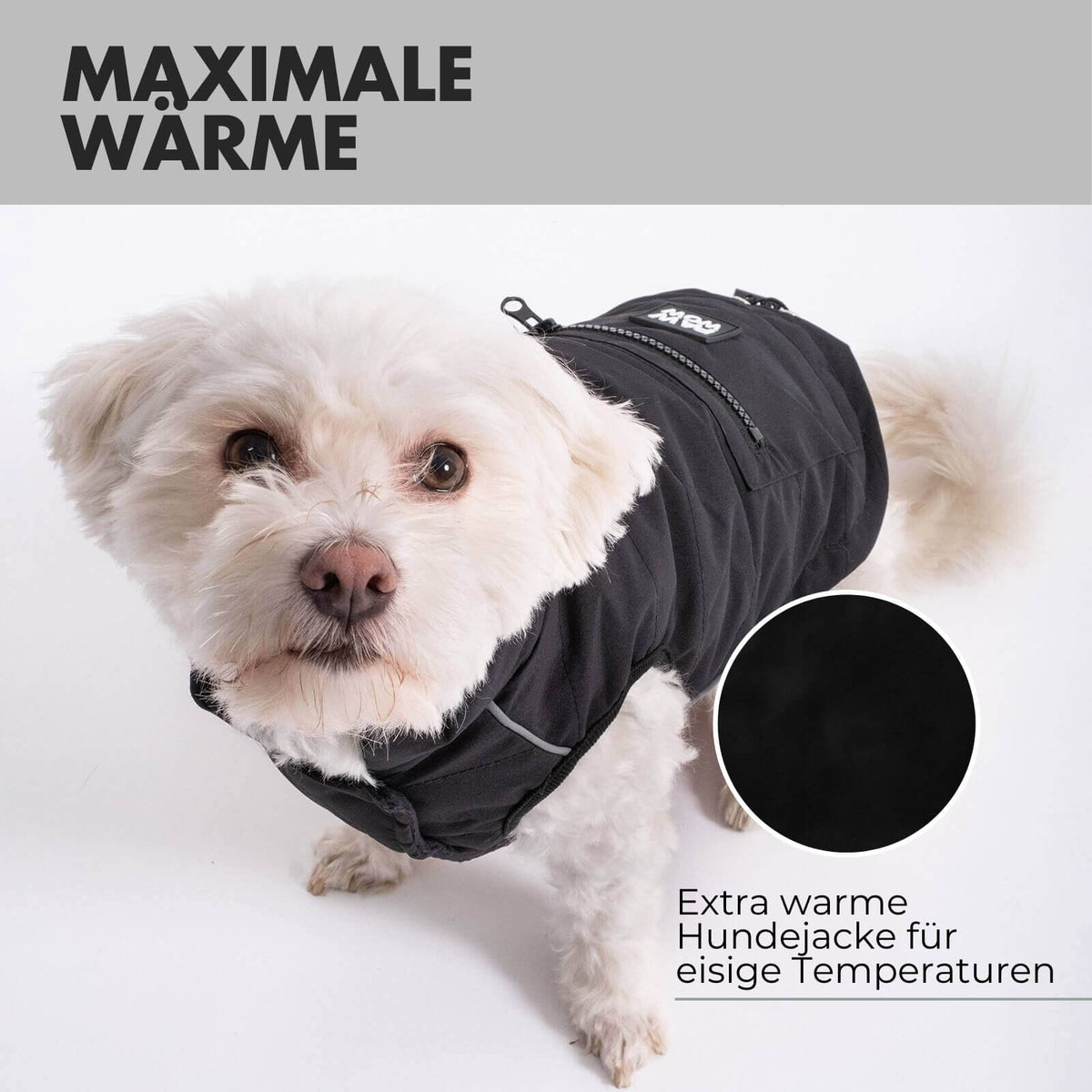 Hundejacke TONI Schwarz