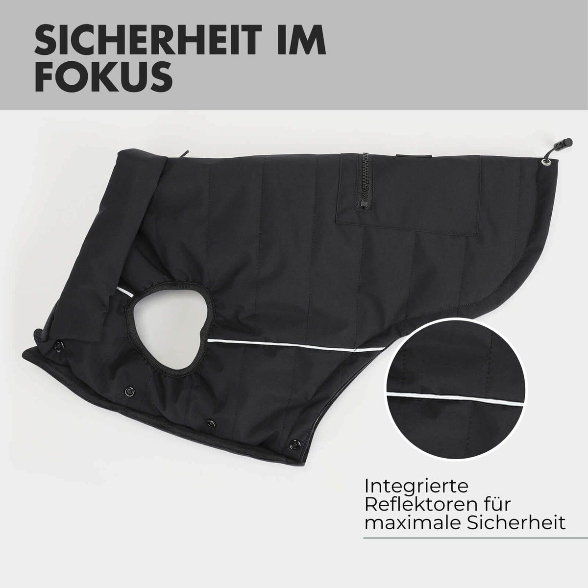 Hundejacke TONI Schwarz