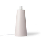 HKliving Cone Lamp Base M – Lampensockel Steinzeug Matt Skin