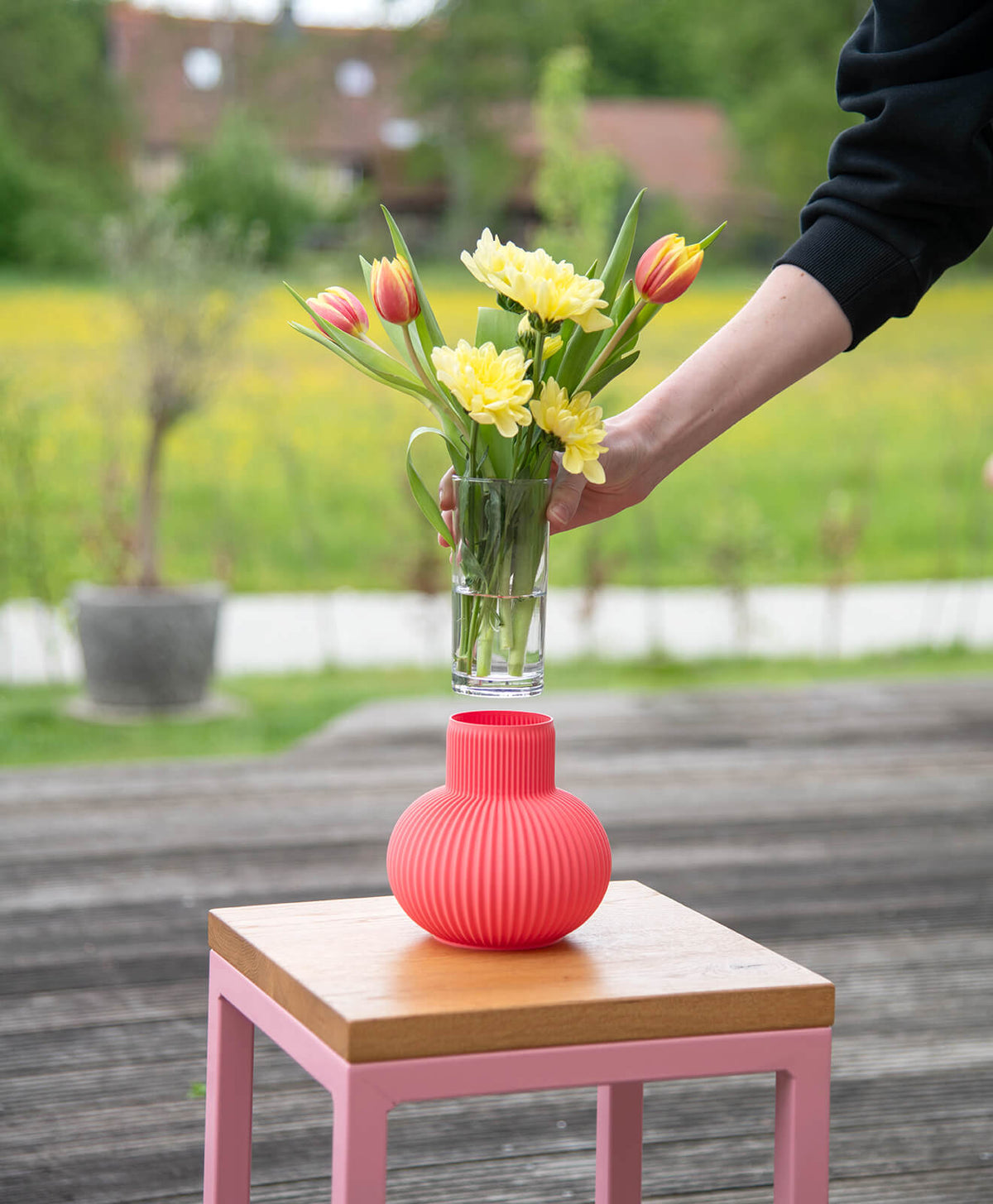 Vase 3D Druck LOU | KAWENTSMANN X RECOZY