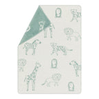 David Fussenegger PANDA Dschungeltiere Babydecke – Wolle