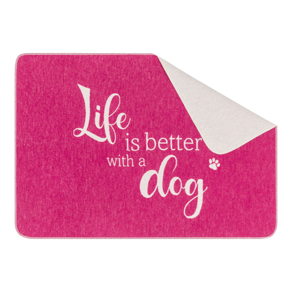 David Fussenegger PETS DOG & CAT Life is better Haustierdecke – Wolle