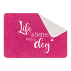 David Fussenegger PETS DOG & CAT Life is better Haustierdecke – Wolle