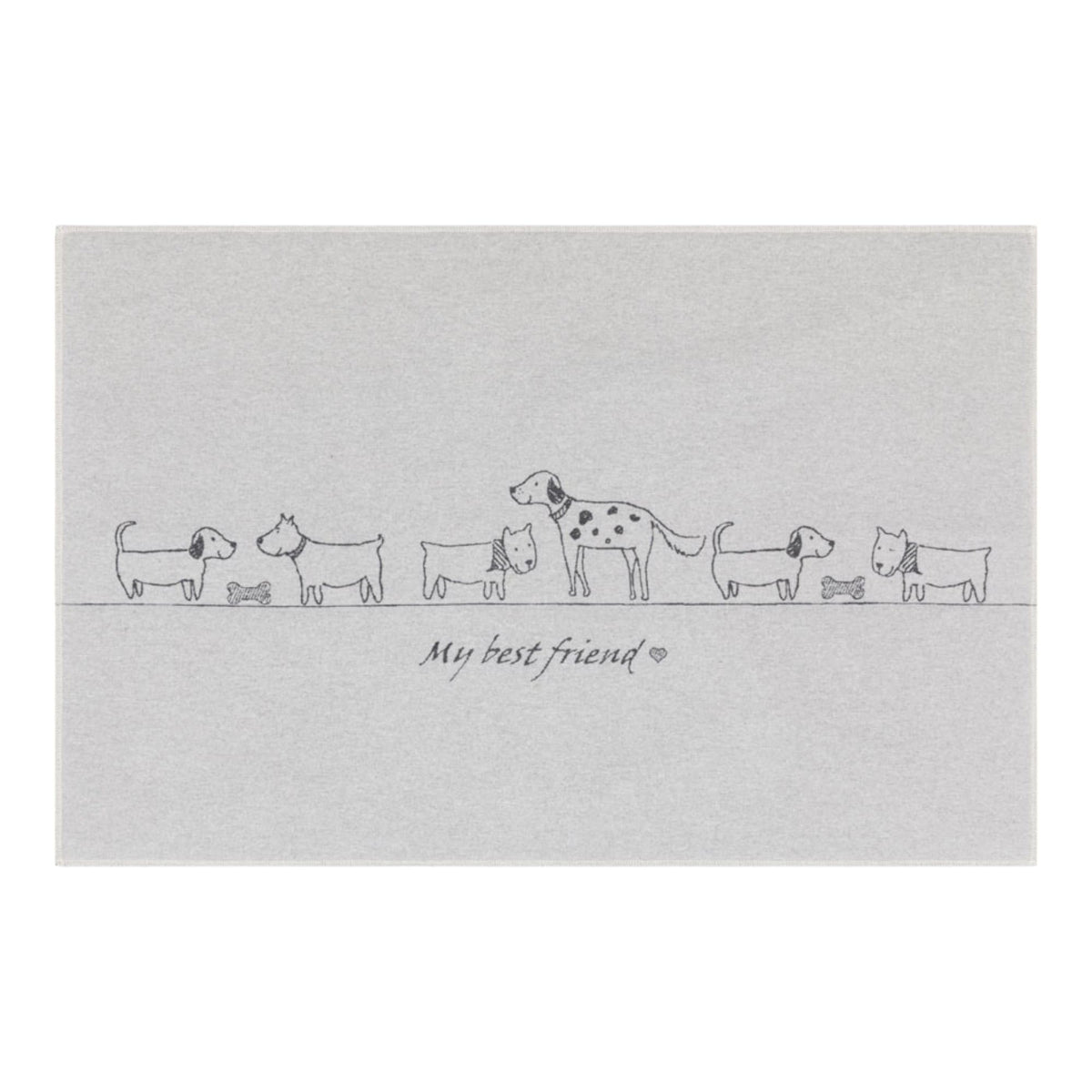 David Fussenegger SILVRETTA Hundematte my best friend – Wolle