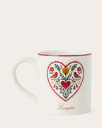 Lexington Weihnachtsbaummotiv Steingutbecher