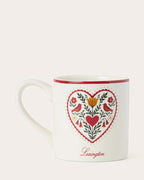 Lexington Weihnachtsbaummotiv Mini Steingutbecher 2er Set