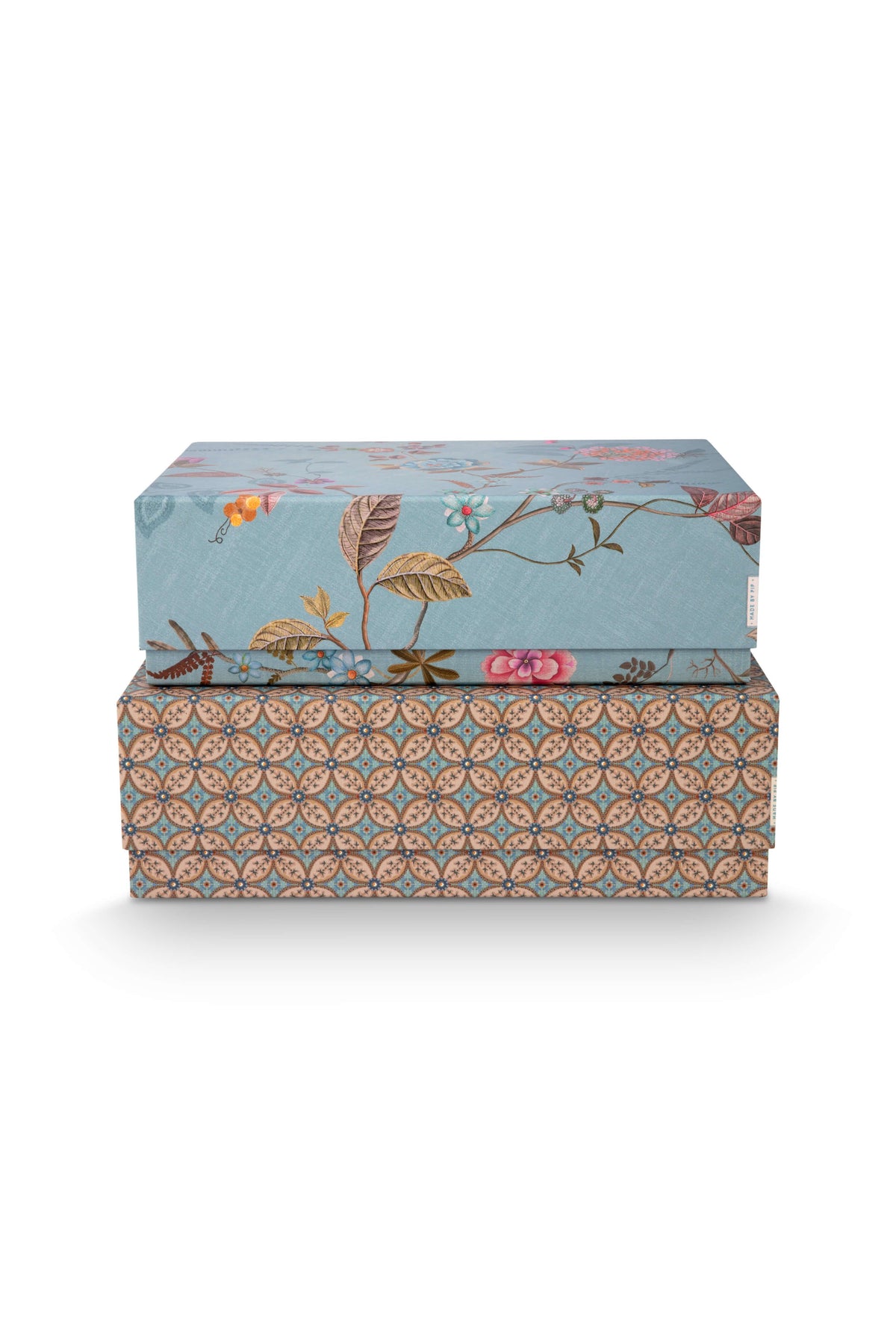PiP Studio Set/2 Schachtel Rechteckig Blooming Tales